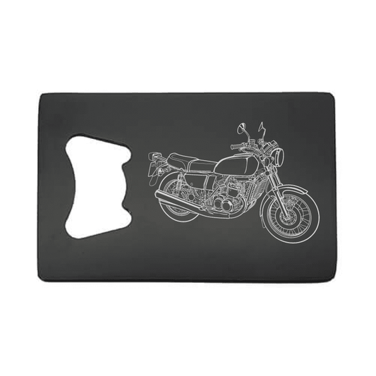 SUZ GT750 Motorcycle Bottle Opener | Giftware Engraved