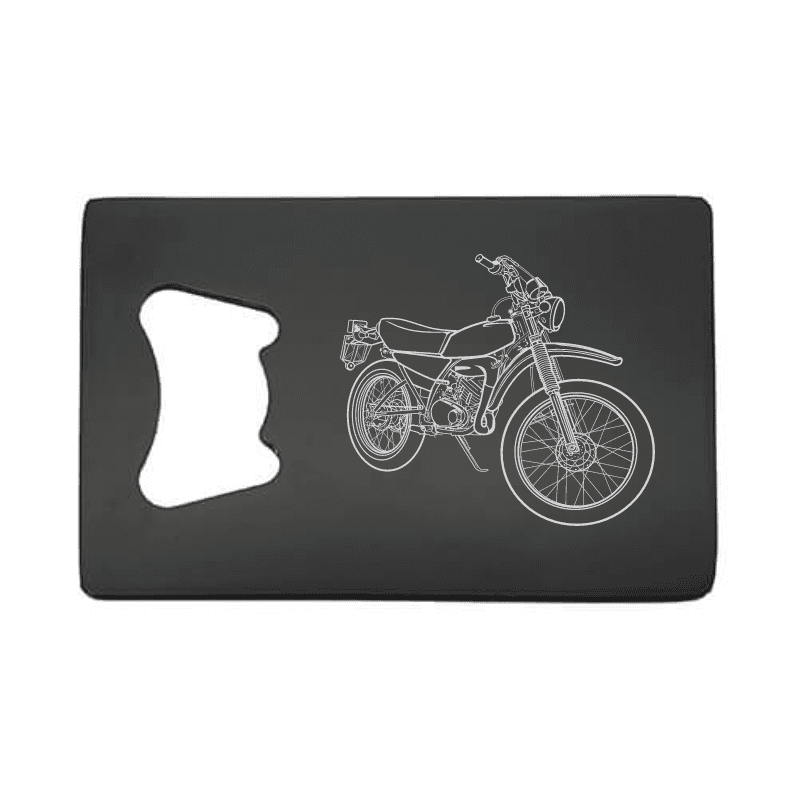 YAM DT125 Motorcycle Bottle Opener | Giftware Engraved