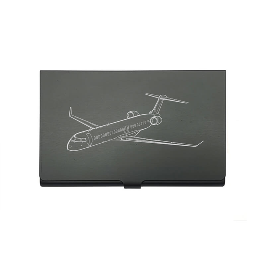 Bombardier CRJ 700 aircraft Bottle opener – digital engraving mockup / engraving preview