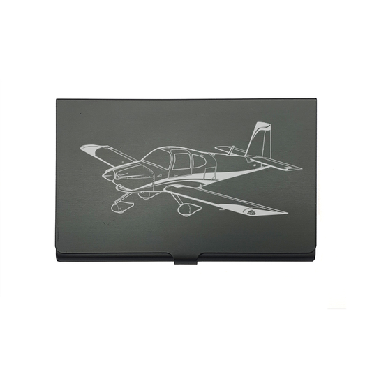 Vans RV 10 Aircraft card Holder digital engraving mockup / engraving preview