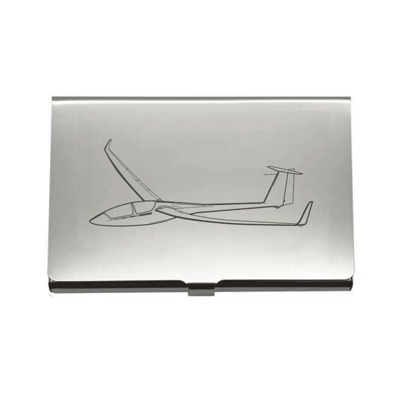 Ash 25 Glider Business Credit Card Holder | Giftware Engraved