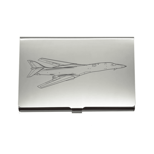 Rockwell B1 Lancer Aircraft Business Credit Card Holder | Giftware Engraved