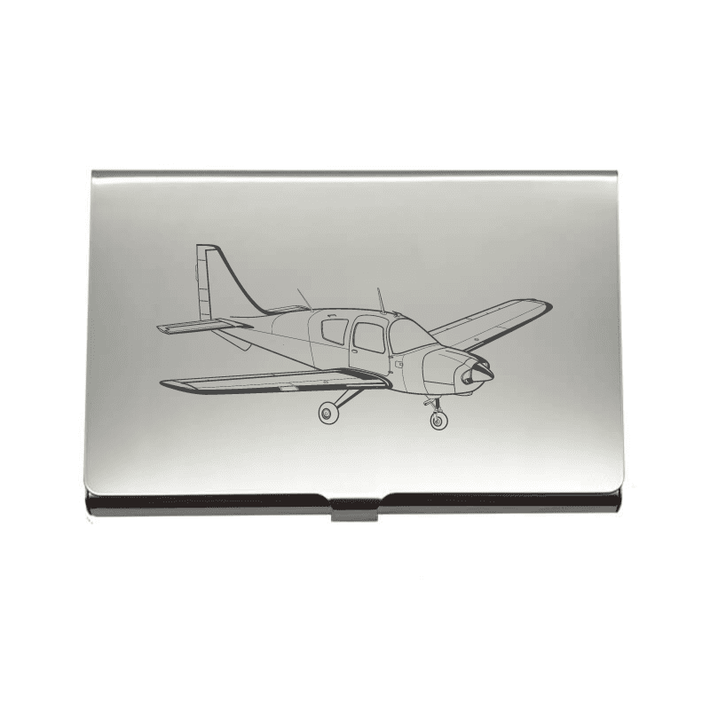 Beagle Pup Aircraft Business Credit Card Holder | Giftware Engraved