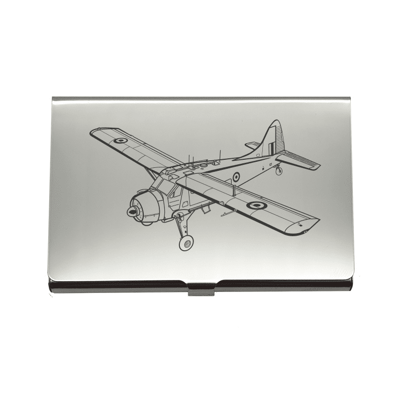 de Havilland Canada Beaver Aircraft Business Credit Card Holder | Giftware Engraved