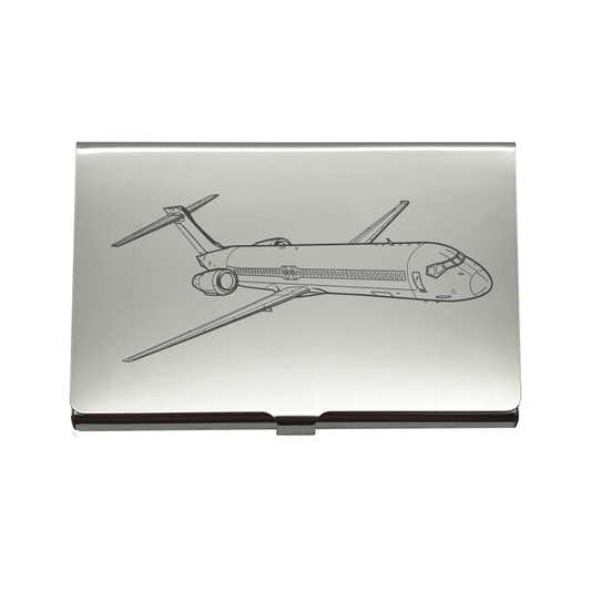 Boeing 717 Aircraft Business Credit Card Holder | Giftware Engraved