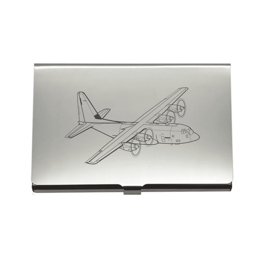 C130 Hercules Aircraft Business Credit Card Holder | Giftware Engraved
