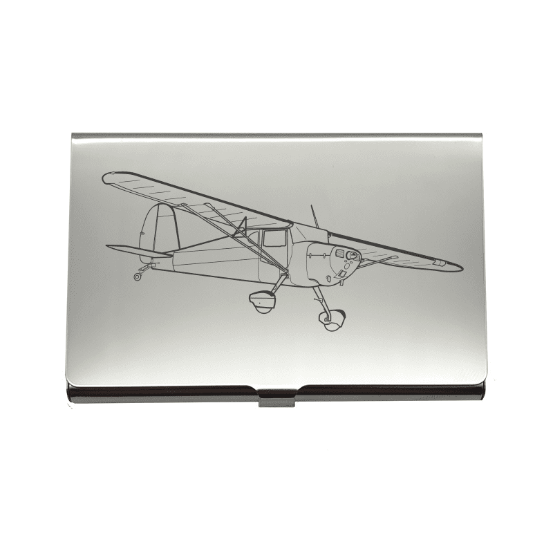 Cessna 120 Aircraft Business Credit Card Holder | Giftware Engraved