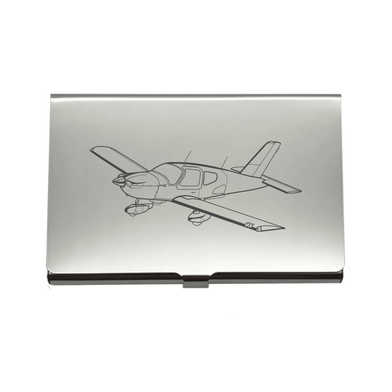 Socata TB9 Aircraft Business Credit Card Holder | Giftware Engraved