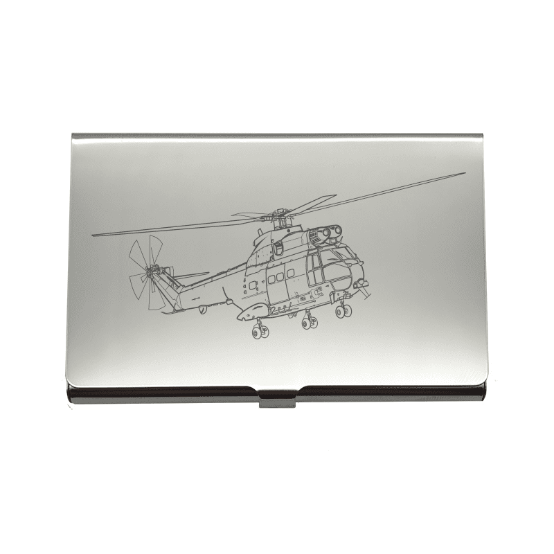 Puma Helicopter Business Credit Card Holder | Giftware Engraved
