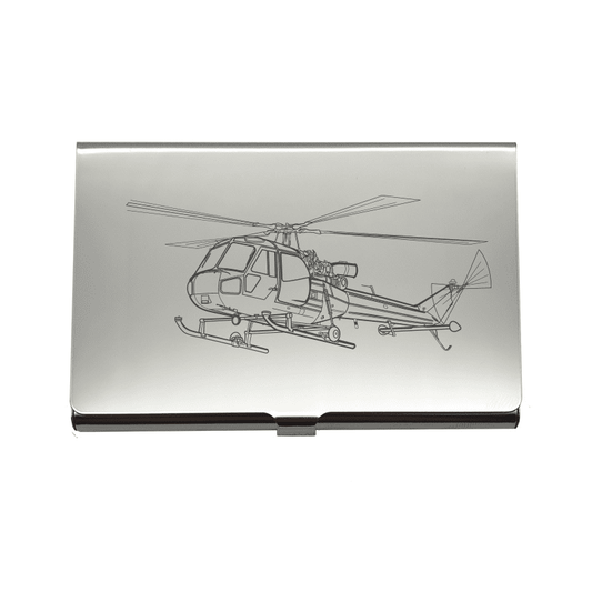 Westland Scout Helicopter Business Credit Card Holder | Giftware Engraved