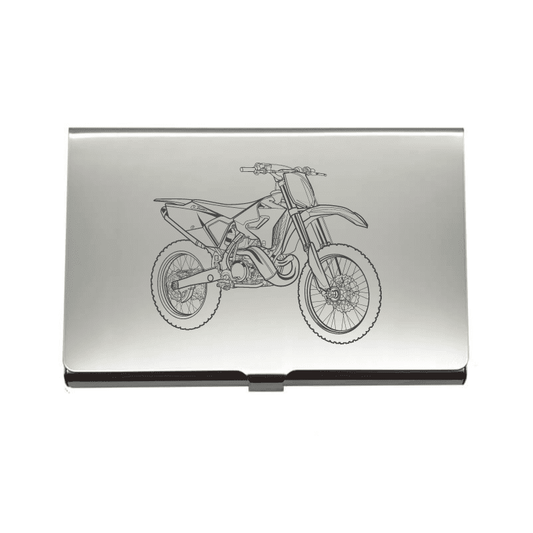 YAM YZ250 Motorcycle Business Credit Card Holder | Giftware Engraved