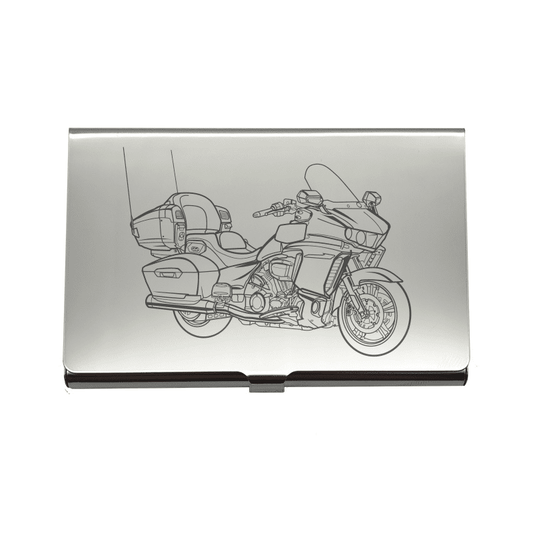 YAM Star Venture Transcontinental Motorcycle Business Credit Card Holder | Giftware Engraved
