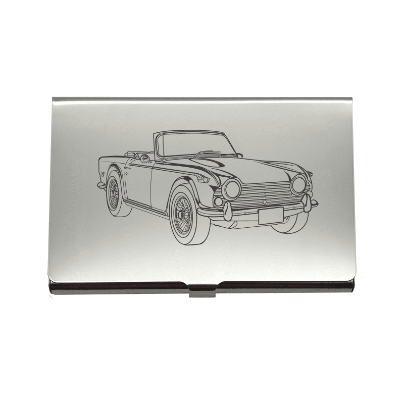 Triumph TR250 Business Credit Card Holder | Giftware Engraved