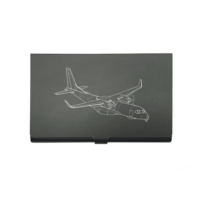 Airbus C295 Aircraft Business Credit Card Holder | Giftware Engraved