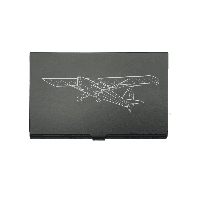 Auster J Series Aircraft Business Credit Card Holder | Giftware Engraved
