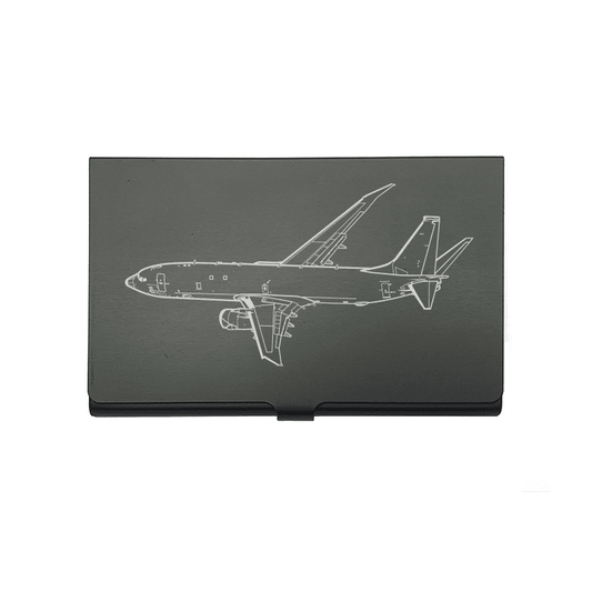 Boeing P8 Poseidon Aircraft Business Credit Card Holder | Giftware Engraved