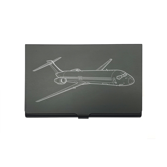 Boeing 717 aircraft Bottle opener – digital engraving mockup / engraving preview