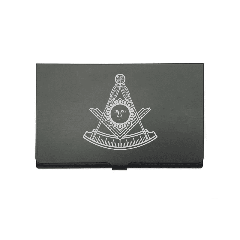 Masonic Grandmaster  Business Credit Card Holder | Giftware Engraved
