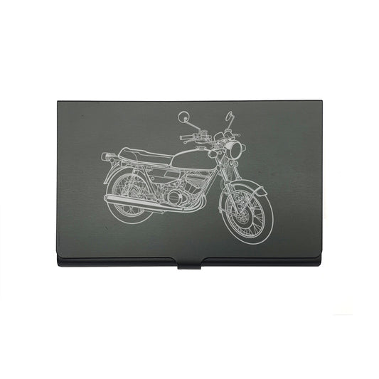 SUZ GT250 Motorcycle Business Credit Card Holder | Giftware Engraved