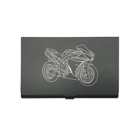 YAM R1 Motorcycle Business Credit Card Holder | Giftware Engraved