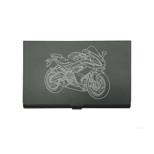 APR RS660 Motorcycle Business Credit Card Holder | Giftware Engraved