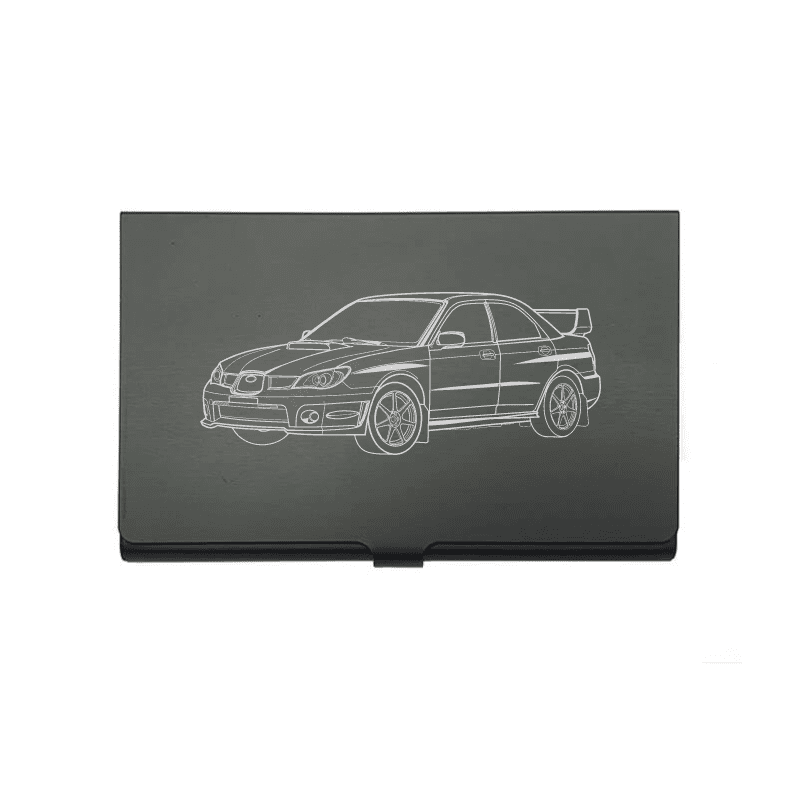 Subaru WSX Impreza Business Credit Card Holder | Giftware Engraved