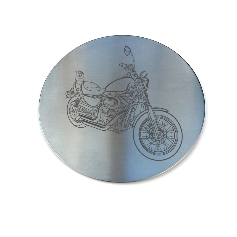 HD Sportster 883 Motorcycle Drinks Coaster