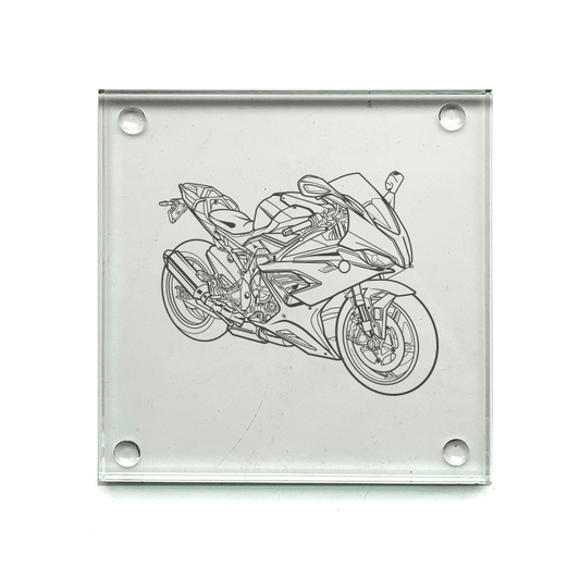BM S1000RR Motorcycle Drinks Coaster Selection | Giftware Engraved