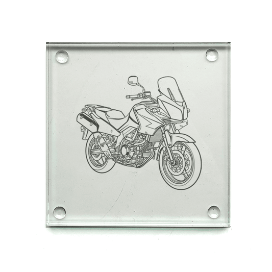 SUZ V-Strom 650 Motorcycle Drinks Coaster Selection | Giftware Engraved