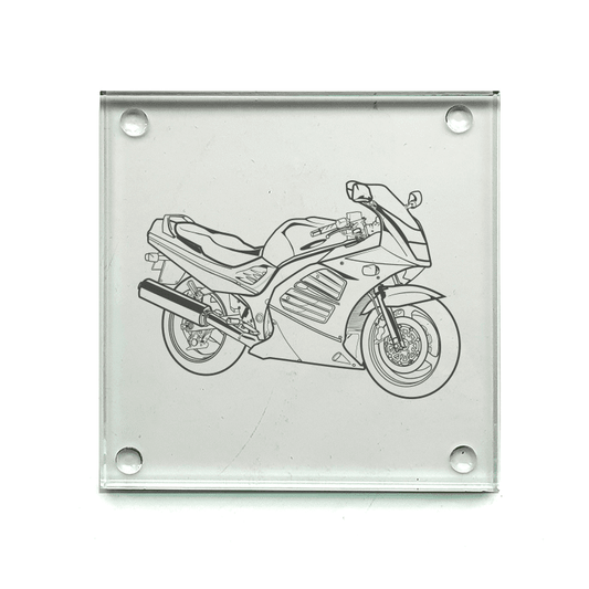 SUZ RF Series Motorcycle Drinks Coaster | Giftware Engraved