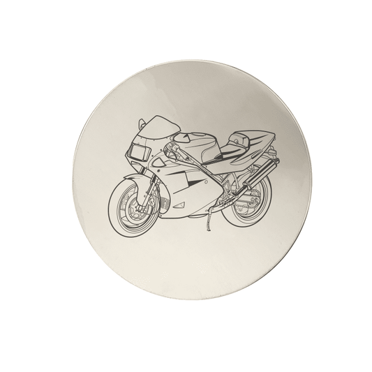 DUC 888 Motorcycle Drinks Coaster Selection | Giftware Engraved