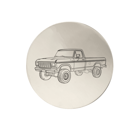 F150 Truck Drinks Coaster | Giftware Engraved