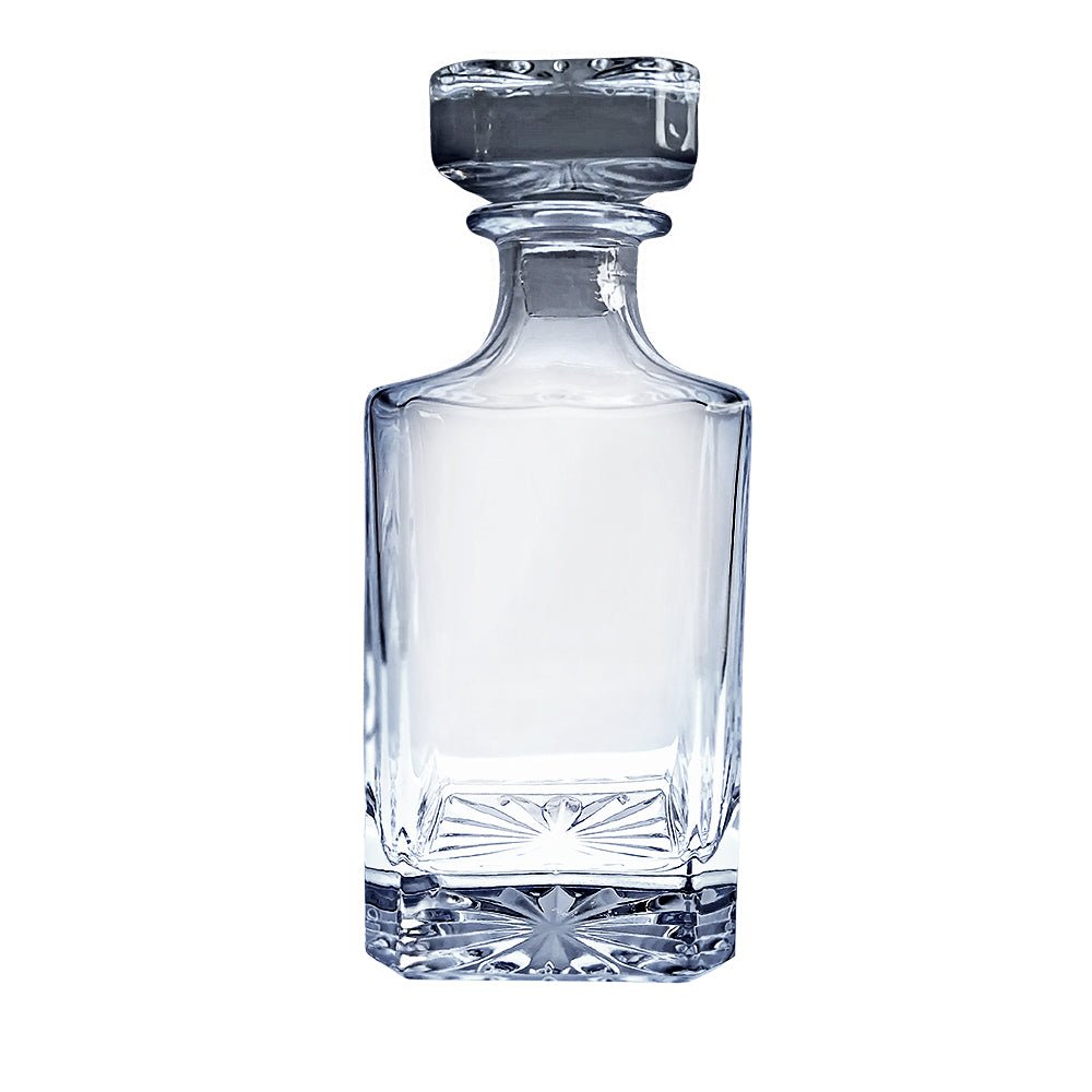 Personalised Square Glass Decanter  - 750ml | Giftware Engraved