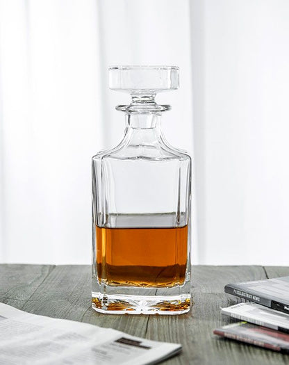 Personalised Square Glass Decanter  - 750ml | Giftware Engraved