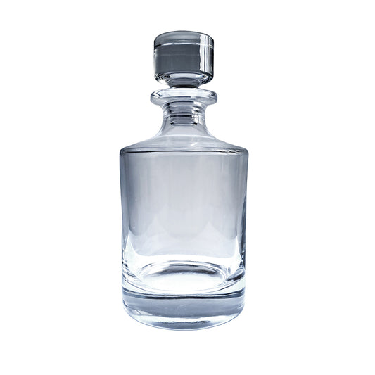 Personalised Round Glass Decanter - 900ml