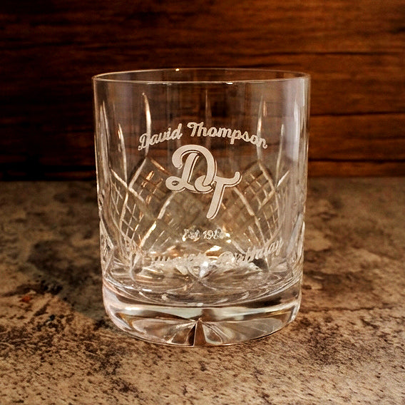 Blenheim tumbler with Logo engraved