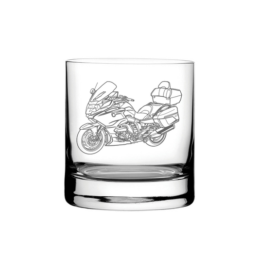 BM K1600 Motorcycle Tumbler Glass