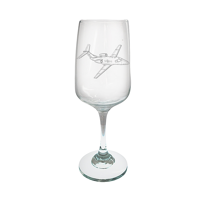 Embraer Phenom 100 Aircraft Wine Glass Selection