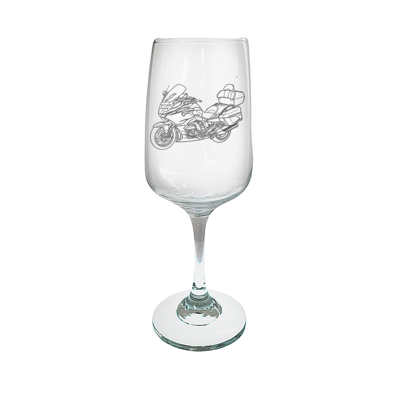 BM K1600 Motorcycle Wine Glass