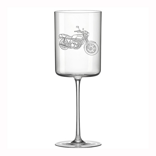 KAW Z1300 Motorcycle Wine Glass