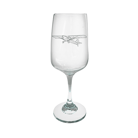 Auster J Series Aircraft Wine Glass Selection | Giftware Engraved