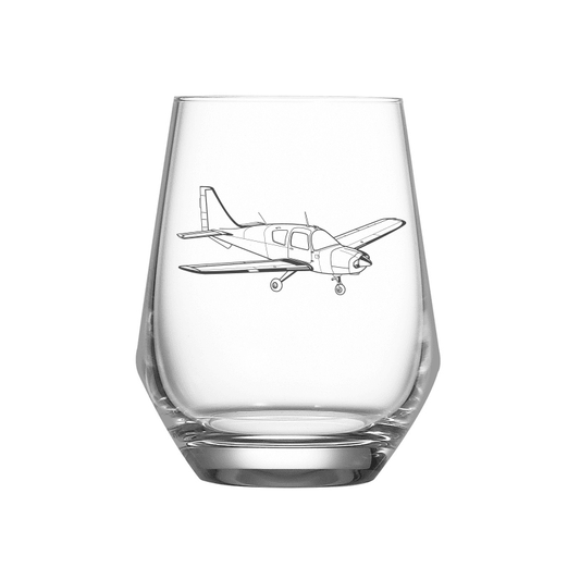 Beagle Pup Aircraft Wine Glass Selection | Giftware Engraved
