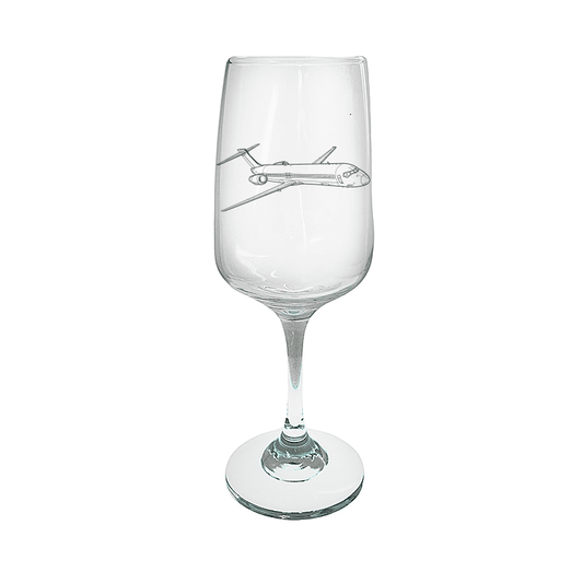 Boeing 717 Aircraft Wine Glass Selection | Giftware Engraved