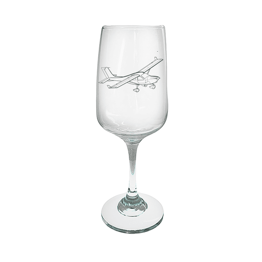 Jabiru J230 Aircraft Wine Glass Selection | Giftware Engraved
