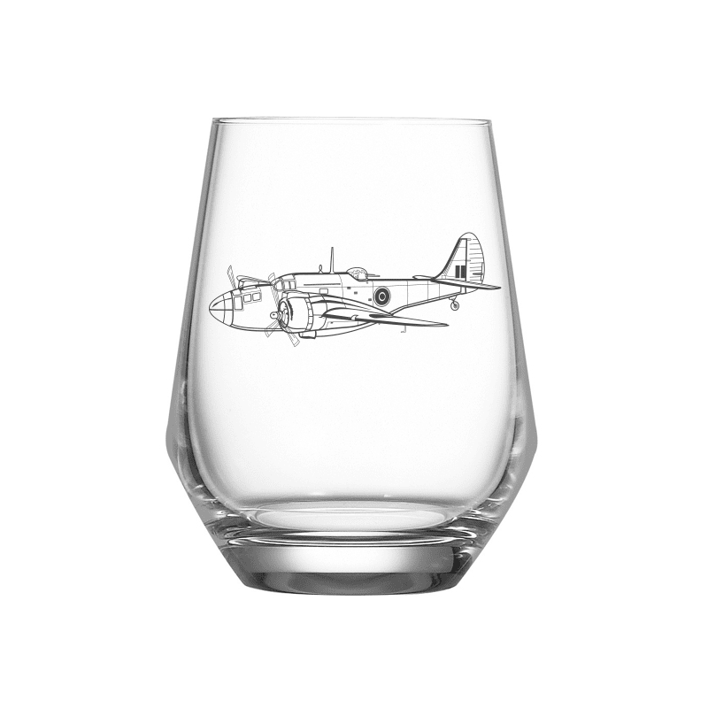 Martin 187 Baltimore Aircraft Wine Glass Selection | Giftware Engraved