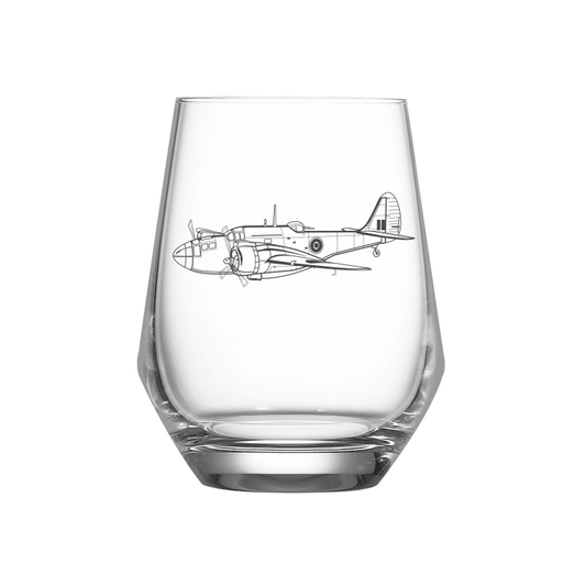 Martin 187 Baltimore Aircraft Wine Glass Selection | Giftware Engraved
