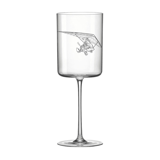 Pegasus Microlight Trike Wine Glass Selection | Giftware Engraved