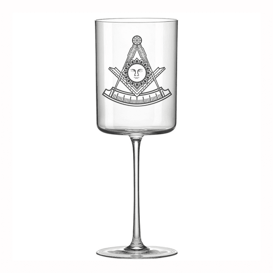Masonic Grandmaster  Wine Glass Selection | Giftware Engraved