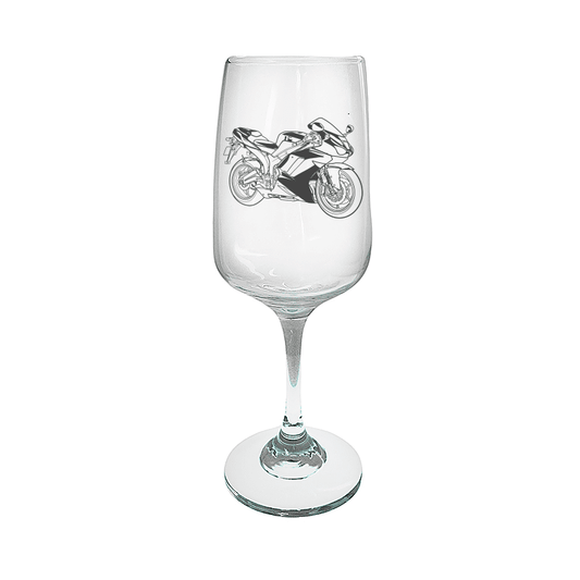 Racing Bike  Wine Glass Selection | Giftware Engraved