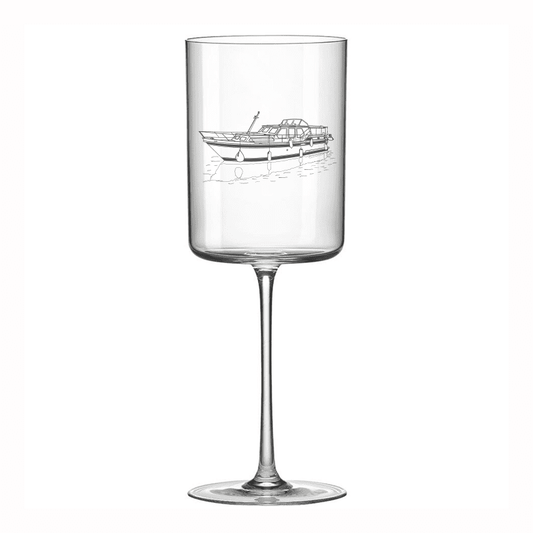 Stevens 1140 Canal Yacht Wine Glass Selection | Giftware Engraved